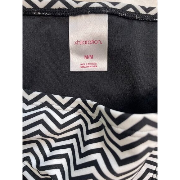 Xhilaration Womens Bikini Swimsuit Set Neon Accents Chevron Size XL Top M c Bott - Picture 8 of 9